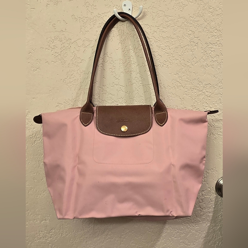 Longchamp Pink Tote Bag